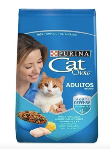 Alimento Cat Chow Defense Plus Para Gato Adulto Bolsa 20 Kg