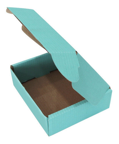 50 Mailbox 14x12x4.5 Cm. Caja De Envíos Color Azul