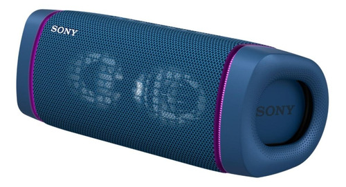 Alto-falante Sony Extra Bass XB33 SRS-XB33 portátil com bluetooth waterproof azul 