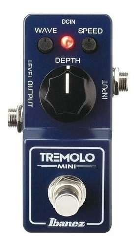 Imagen 1 de 5 de Pedal De Efecto Ibanez Tr Mini Tremolo Analogico Japon Trmin