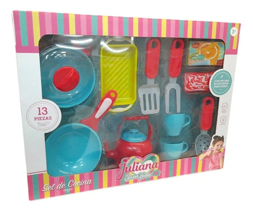 Juliana Set De Cocina 13 Piezas Ploppy 496036