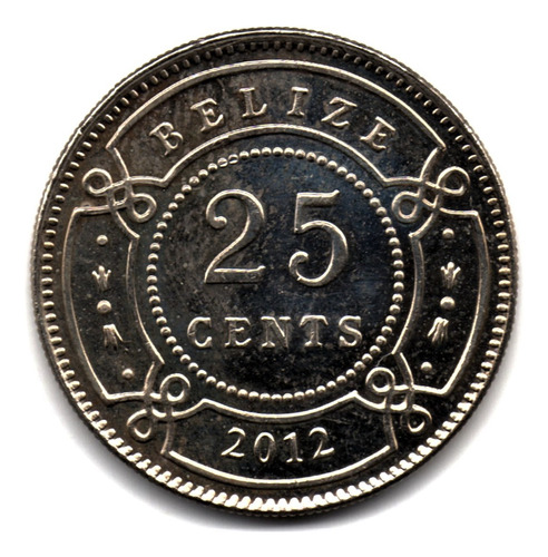 Belice 25 Cents 2012