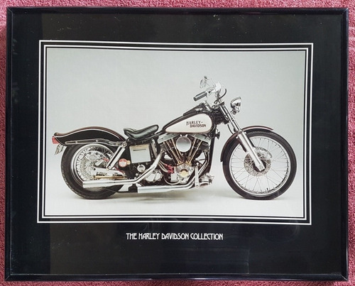 Cuadro 51x41cm Harley Davidson Marco Vidrio Consulte Envío 5