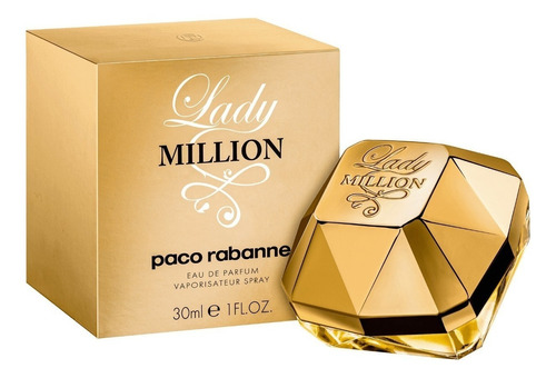 Paco Rabanne Lady Million Edp 30 ml Para  Mujer  