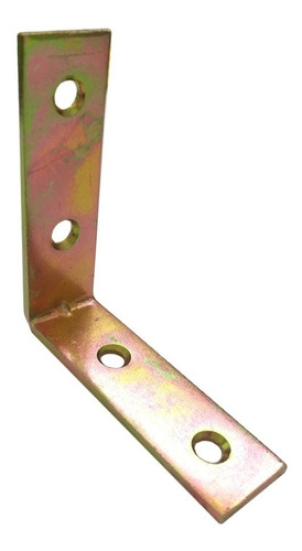 Imagen 1 de 5 de 24 Escuadra Esquina Plana 2.5 Pulgada Metal Carpinteria