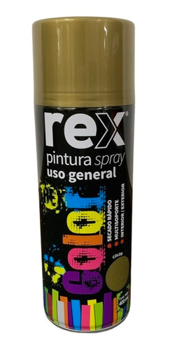 Pintura En Spray Dorado Rex - Mosca