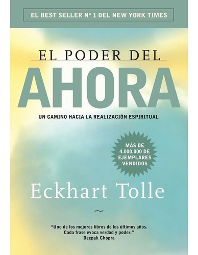 El Poder Del Ahora - Eckhart Tolle - Libro Nuevo