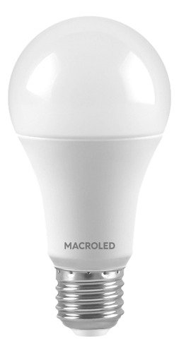 Lámpara Bulbo Led 14.5w Macroled Foco E27 Blanco Frío | Pack X10
