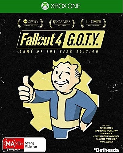 Fallout 4 Para Xbox One, Bethesda Edición Juego Del Año