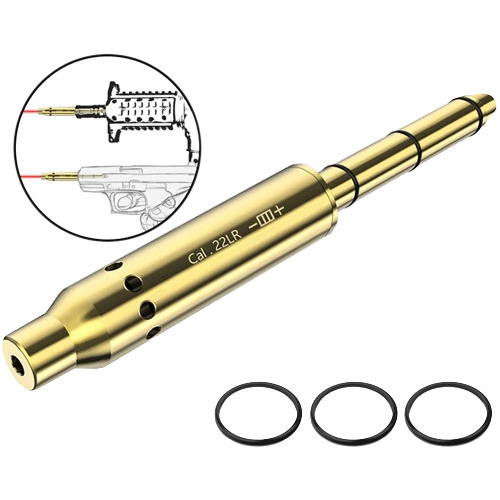 Munição Laser Colimador Ajuste Mira Cal .22 Lr Cal 5,5mm