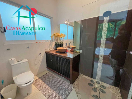 Cad Villa Marli. Estancia Abierta Con Vista A La Bahía De Puerto Marqués Y Al Pacífico