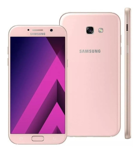 Celular Samsung Galaxy A7 A720 5.7' 64gb Rosa Vitrine Cor Rosa