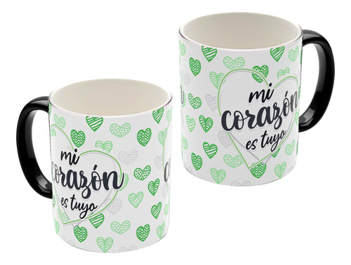 Mug Mágico Taza Amor Regalo San Valentin Parejas 006