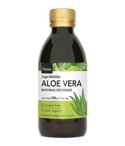 Aloe Vera Bebible 100% Natural Natier X 250 Cm3 