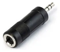 Comprar Adaptador Miniplug 6.5mm Hembra A 3.5mm Macho Oferta