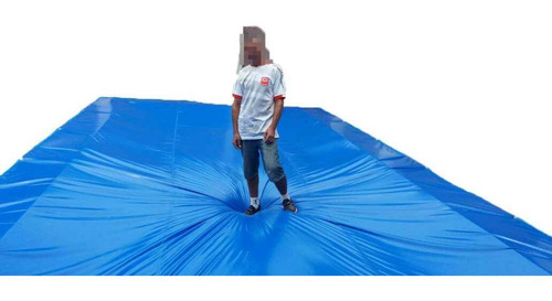 Imagem 1 de 5 de Capa Protetora Piscina 6x10 Azul