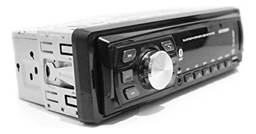 Mp3 Player Auto Rádio Fm Bluetooth Usb E Sd 50x4w Para Carro Cor Azul/Vermelho