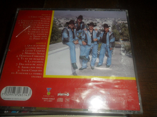Cd Los Intocables Del Norte 20 Años De Exitos (Usado)