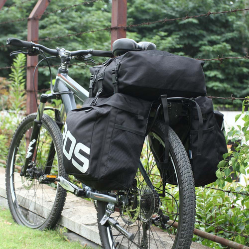 Alforja Multifunción Para Asiento Trasero Para Bicicleta Ros