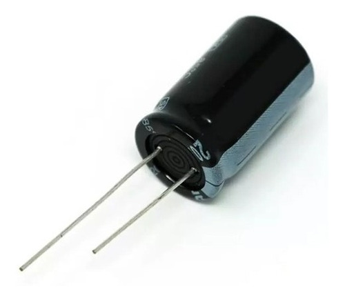 Capacitor Eletrolitico 4,7uf 25v Pacote Com 10 Peças - 9134