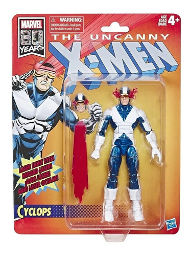 Figura De Acción Cyclops The Uncanny X-men Vintage Hasbro