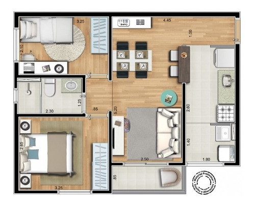 Imagem 24 de 24 de Apartamento À Venda No Bairro Parque Das Nações - Santo André/sp - O-3944-10709