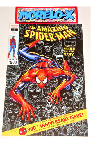 Amazing Spiderma #6- Variante Homage Por Tyler Kirkhan (Usado)