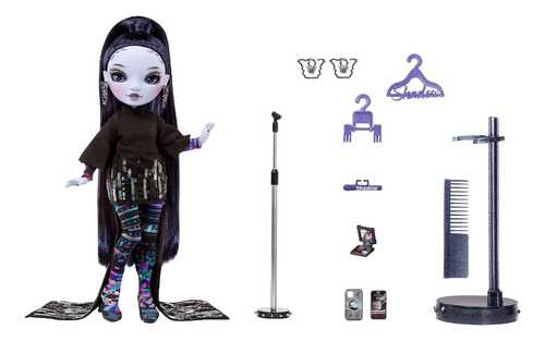 Rainbow High Shadow High Serie 2 Muñeca Reina Glitch Crowne