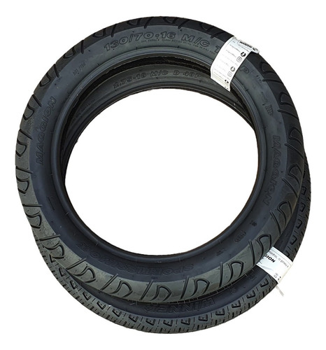Pneu Intruder 125 275-18 + 130/70-16 Maggion Sem Câmara