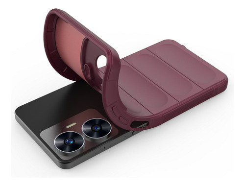 Funda Airbag Anticaída Para Realme C55 C35 Gt3 2 Gt Neo 5 3t Realme 10 Pro + 9 9i Hybrid Shockproof Armor Heavy Duty Cover