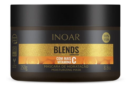 Máscara Inoar Coleção Blends Capilar 250g