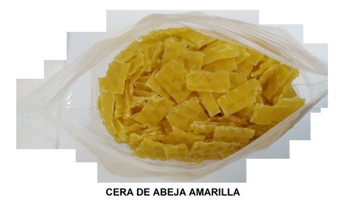 Cera De Abeja Amarilla Medio Kilo