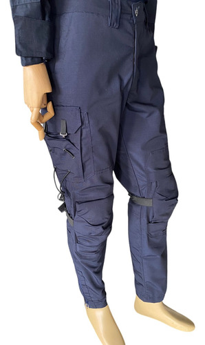 Uniforme Táctico Comando Azul Tela Ripstop