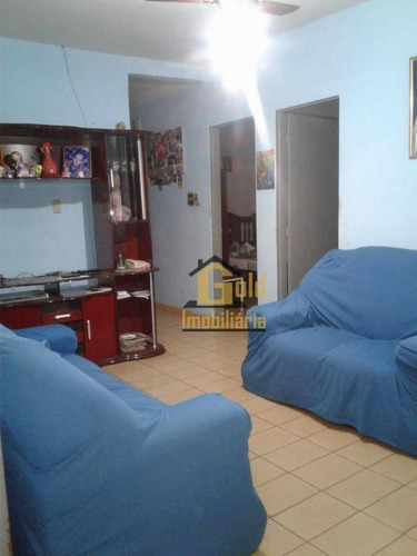 Casa Com 2 Dormitórios À Venda, 174 M² Por R$ 185.000,00 - Avelino Alves Palma - Ribeirão Preto/sp - Ca1046