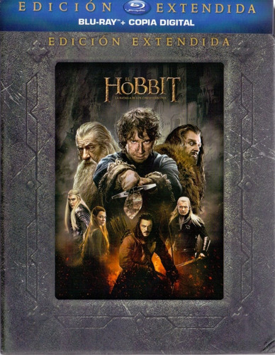 El Hobbit La Batalla De Los 5 Ejercitos Extendida Blu-ray