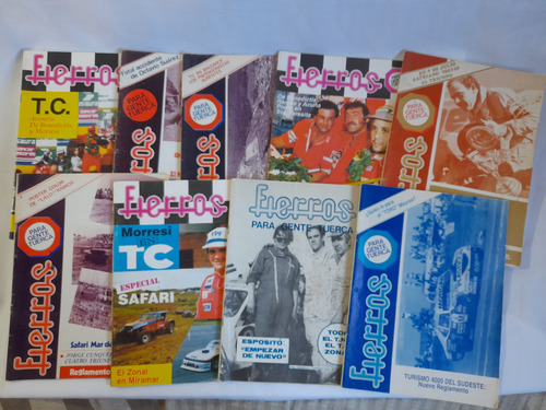 Revistas Automovilismo Fierros, Mar Del Plata (Usado)