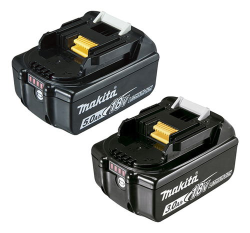 Kit Energia Makita 1 Bl1850b + 1bl1830b + Dc18rd-127v +bolsa