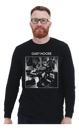 Polera Ml Gary Moore Still Got The Blues Rock Impresión Dire