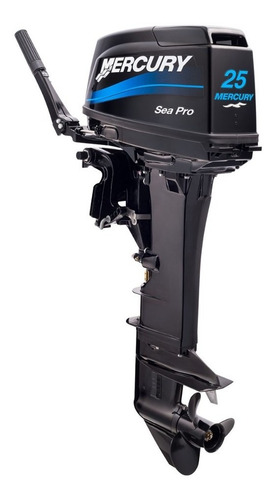Imagen 2 de 15 de Motor Fuera De Borda Mercury 25hp Sea Pro 2 Tiempos Japones