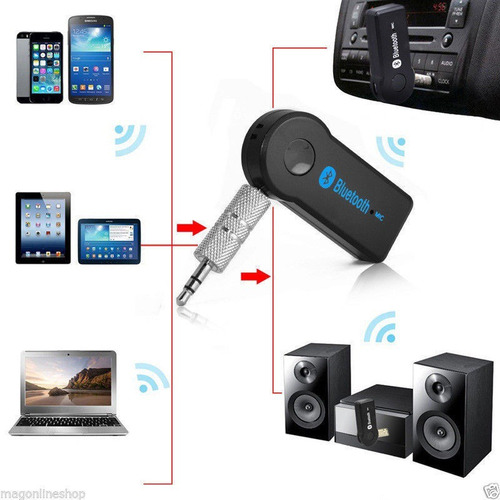 Receptor Bluetooth Auxiliar En Caja Audio