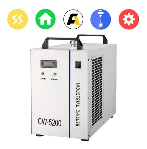 Chiller Cw-5200 220v Enfriador Refrigeración Maquina Laser