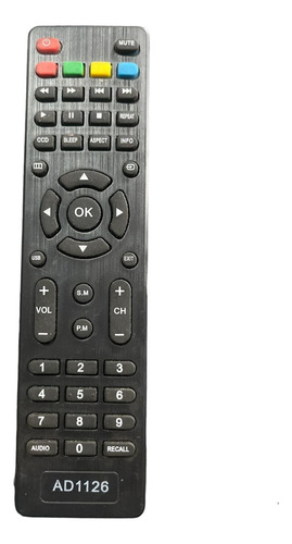 Control Remoto Compatible Para Tv Visivo Ad1126