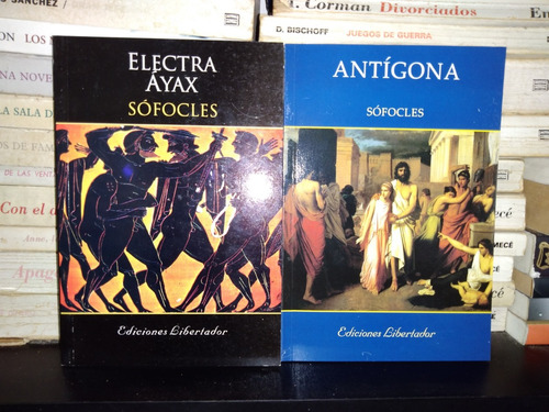 Antigona + Electra / Ajax - Sofocles - Ed Libertador Nuevos