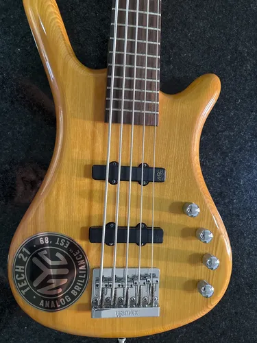 Contrabaixo Elétrico Warwick Rockbass Corvette 5 Cordas Pret