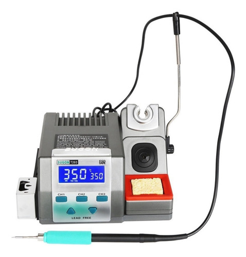 Estação De Solda Profissional Sugon T26d 110v Ou 220v