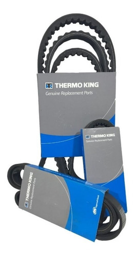 Imagem 1 de 6 de Kit Correias Thermo King Original T1080 Spectrum