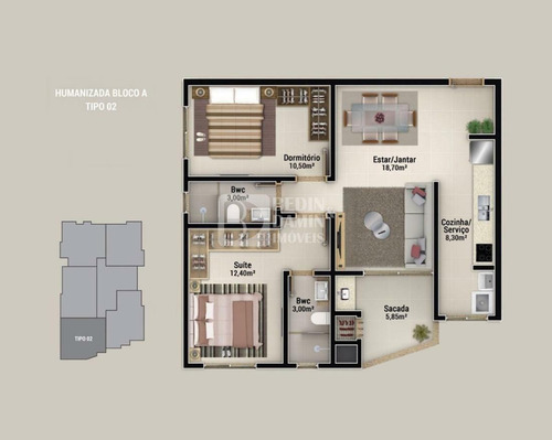 Imagem 8 de 15 de Villeneuve Residenziale Oportunidade Itapema - 00251