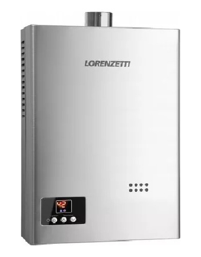 Aquecedor De Água Gás 15 Litros Inox Lz1600di Lorenzetti Glp