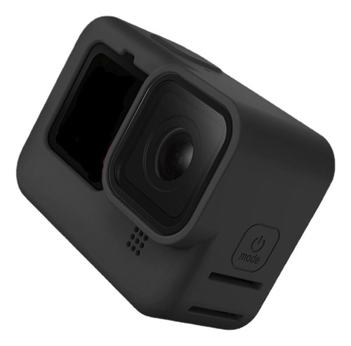 Funda De Silicona Y Vidrio Templado Para Gopro Hero 9