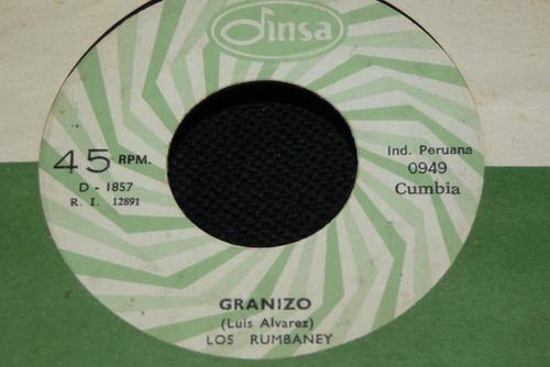 Jch- Los Rumbaney Granizo / Cholito Cumbia Peru 45 Rpm